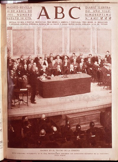 DUQUE
PERIODICO ABC-MITIN ELECTORAL MONARQUICO.TEATRO DE LA COMEDIA-MADRID.10/4/1931DISCURSO MAURISTAS
MADRID, HEMEROTECA MUNICIPAL
MADRID