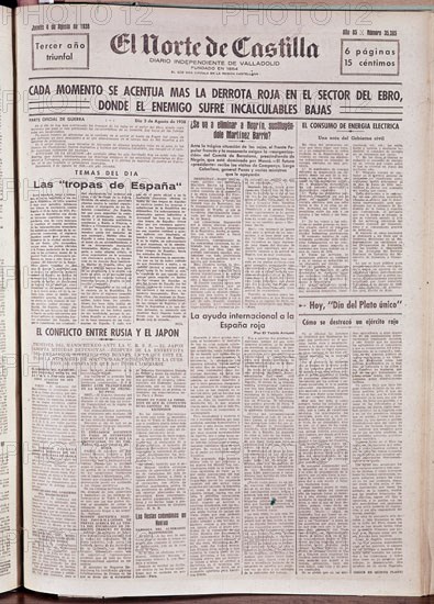 PERIODICO NORTE DE CASTILLA 1938
MADRID, HEMEROTECA MUNICIPAL
MADRID

This image is not downloadable. Contact us for the high res.