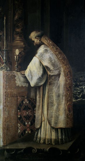 VALDES LEAL JUAN 1622/1690
EL PADRE CABANELLAS
SEVILLA, MUSEO BELLAS ARTES - CONVENTO MERCEDARIAS CALZADAD
SEVILLA