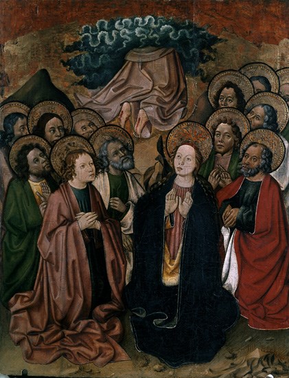 MARTORELL BERNAT 1400?/50
ASCENSION
SEVILLA, MUSEO BELLAS ARTES - CONVENTO MERCEDARIAS CALZADAD
SEVILLA