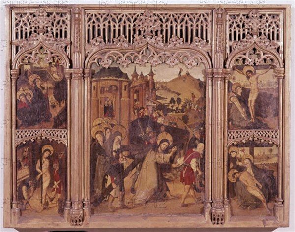 SANCHEZ DE CASTRO
RETABLO DE LA PASION
SEVILLA, MUSEO BELLAS ARTES - CONVENTO MERCEDARIAS CALZADAD
SEVILLA