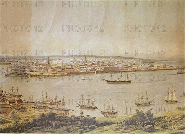 GRABADO - LA HABANA - S XIX
MADRID, MUSEO DE AMERICA
MADRID