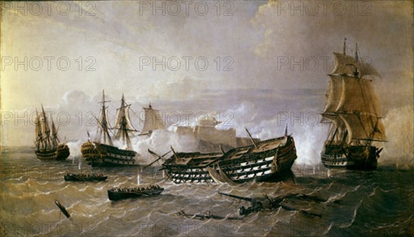 MONLEON RAFAEL 1853/1900
DEFENSA DEL MORRO DE LA HABANA
MADRID, MUSEO NAVAL
MADRID