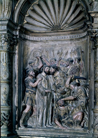 FORMENT DAMIAN 1480/1540
RETABLO MAYOR-DET
BARBASTRO, CATEDRAL
HUESCA