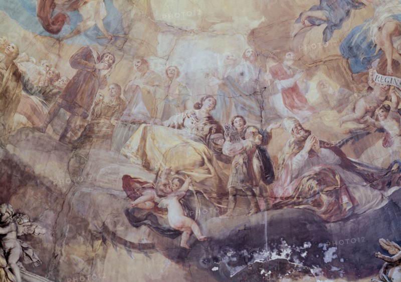 Goya, Coupole Regina Martyrum (détail)