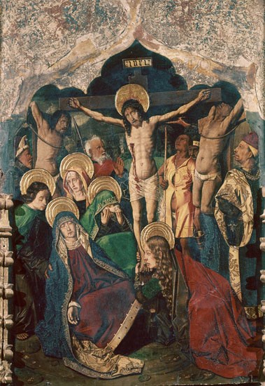 BERMEJO BARTOLOME 1446/1500
CRUCIFIXION
DAROCA, COLEGIATA
ZARAGOZA