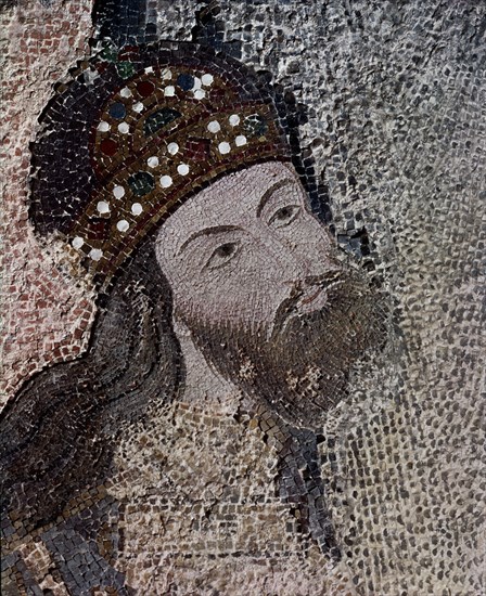 *ISAAC I COMNENO 1 EMPERADOR BIZANTINO 1057-59
ESTAMBUL, IGLESIA DE SAN SALVADOR
TURQUIA

This image is not downloadable. Contact us for the high res.
