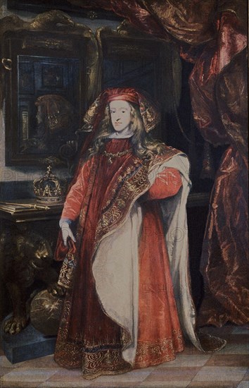 CARREÑO MIRANDA JUAN 1614/1685
CARLOS II CON EL TOISON DE ORO
NACION, COLECCION HARRAD
AUSTRIA

This image is not downloadable. Contact us for the high res.