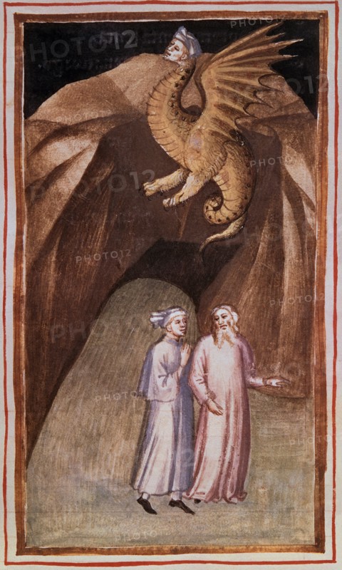 Illustration de la Divine Comédie de Dante