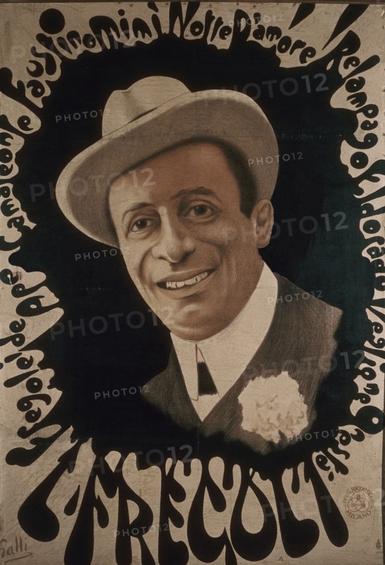 Illustration représentant Leopoldo Fregoli