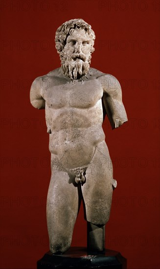 *NEPTUNO ESTATUA EN MARMOL DE PAROS
ROMA, MUSEO BARRACCO
ITALIA

This image is not downloadable. Contact us for the high res.