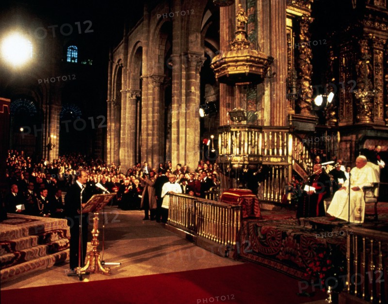 Discours de Juan Carlos adressé au Pape Jean Paul II