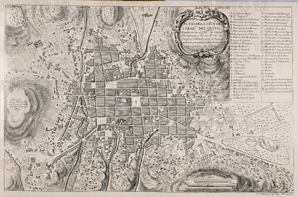 PLANO DE S FCO DE QUITO-VIAJE DE JORGE JUAN Y ANTONIO ULLOA
MADRID, BIBLIOTECA NACIONAL RAROS
MADRID

This image is not downloadable. Contact us for the high res.