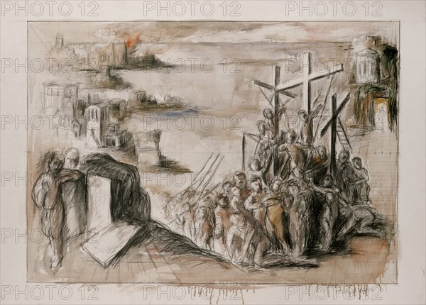 PEREZ VILLALTA GUILLERMO 1948-
DIBUJO-LA CONSTRUCCION-1987-70 X97-ACUARELA/LAPIZ/PAPEL-
MADRID, GALERIA SOLEDAD LORENZO
MADRID

This image is not downloadable. Contact us for the high res.