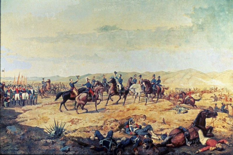 Herrera Toro, La bataille d'Ayacucho, 1824
