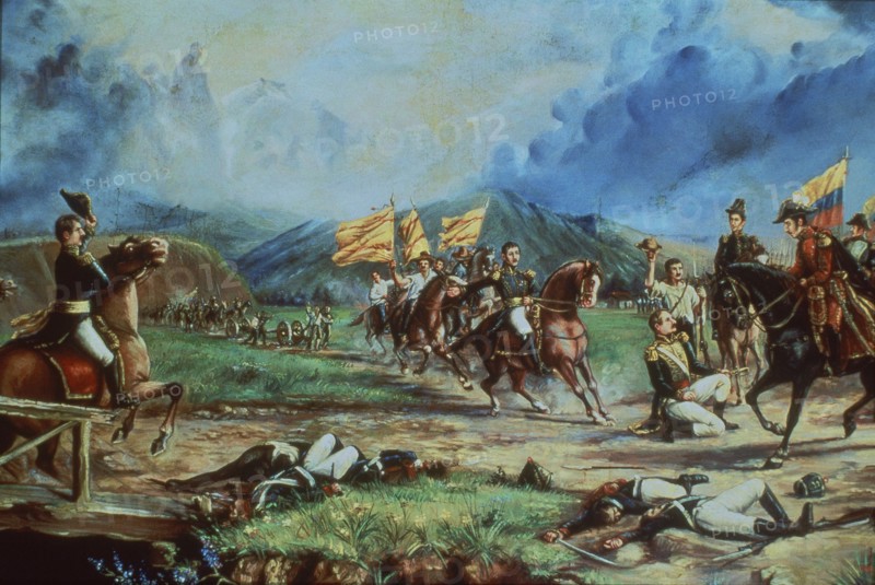 CAÑARETE J.W.
BATALLA DE BOYACA-7/8/1819
BOGOTA, MUSEO NACIONAL
COLOMBIA