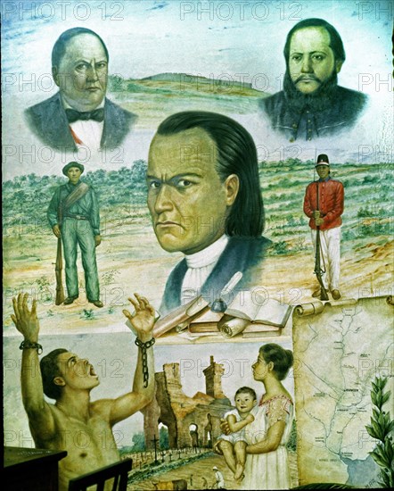 HOLDEN JARA ROBERTO
FRANCIA Y LOS LOPES(PADRES DE LA PATRIA)"INDEPEND O MUERTE"
ASUNCION, MUSEO HISTORICO MILITAR
PARAGUAY

This image is not downloadable. Contact us for the high res.