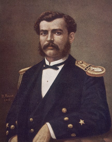 D.IGNACIO SERRANO MONTANER-TENIENTE 2º DEL "ESMERALDA"

This image is not downloadable. Contact us for the high res.