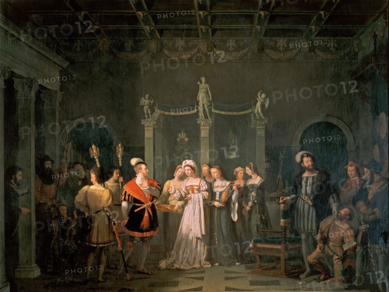 Revoil, François 1er et Charles Quint