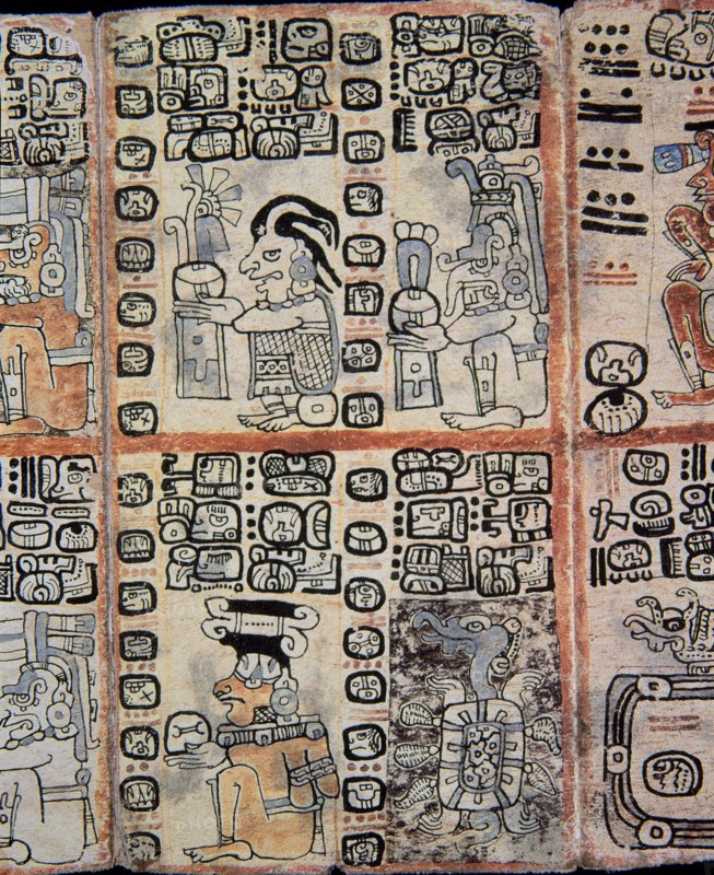Fac-similé
Page du Codex Tro-Cortesianus