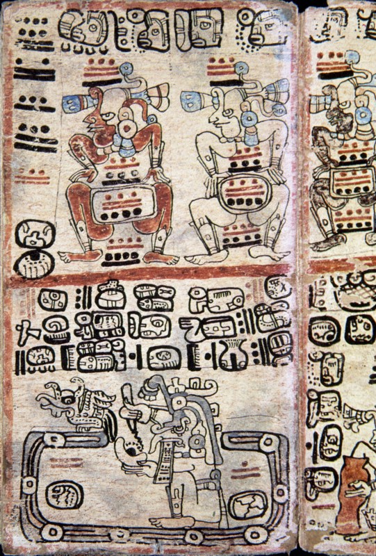 Fac-similé
Page du Codex Tro-Cortesianus