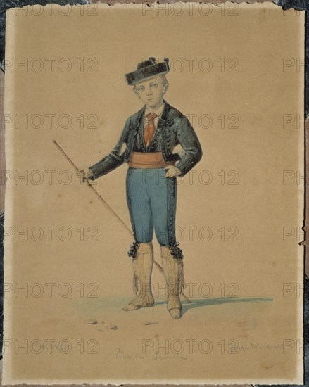 DOMINGUEZ BECQUER JOAQUIN 1819/79
NIÑO VESTIDO DE MAJO - 1865 -
VILLAMANRIQUE, COLECCION PARTICULAR
SEVILLA

This image is not downloadable. Contact us for the high res.