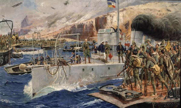 MORENO CARBONERO JOSE 1860/1942
DESEMBARCO DE ALUCEMAS CON MIGUEL PRIMO DE RIVERA AL MANDO - 1929
MADRID, ESTADO MAYOR DE LA DEFENSA
MADRID