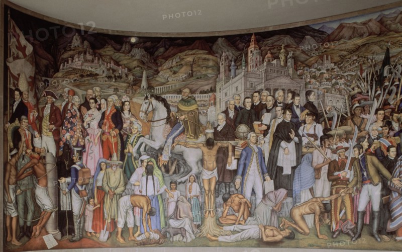work of art preserved at the National museum of history (Mexico)