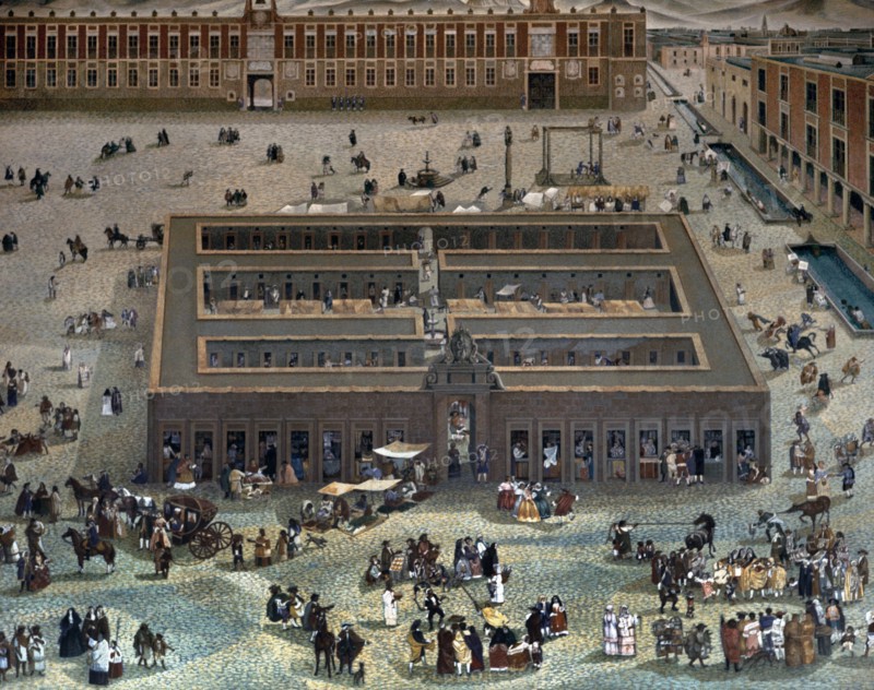 The Plaza Mayor in Mexico