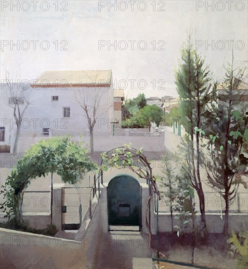 MORENO MARIA
ENTRADA DE CASA-OLEO/LIENZO/TABLA-90 X 75 CM-1980
MADRID, COLECCION PARTICULAR
MADRID