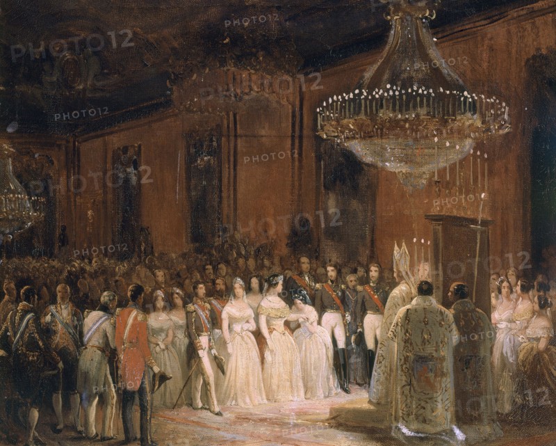 Blanchard, Royal weddiing of Isabella II of Spain