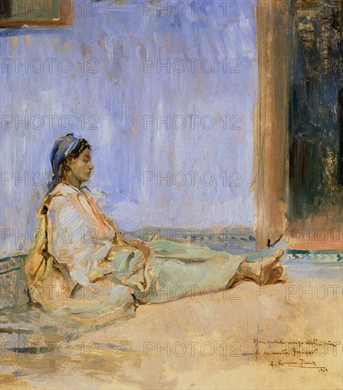 ROMERO DE TORRES JULIO 1874/1930
LA MORITA-1903-OLEO/LIENZO 50X45 CM
CORDOBA, COLECCION ANTONIO MUÑOZ
CORDOBA