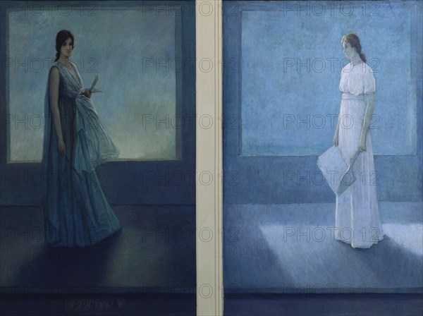 ROMERO DE TORRES JULIO 1874/1930
PINTURAS MURALES SOBRE LAS ARTES-1905-LA PINTURA Y LAS LETRAS
CORDOBA, CIRCULO DE LA AMISTAD
CORDOBA