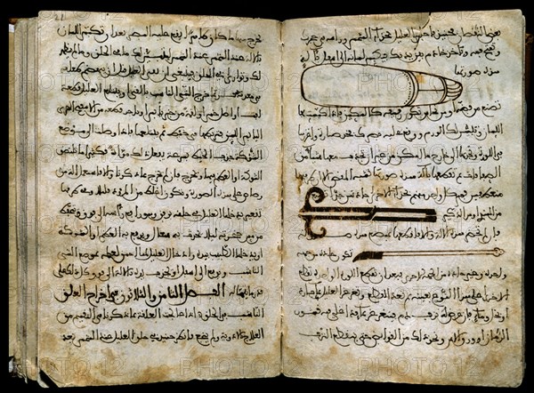 AL ZAHRAWI/ABULCASIS
GRAN ENCICLOPEDIA MEDICA LLAMADA TASRIF-LIBRO XXX-PAG DETALLANDO INSTRUMENTOS MEDICOS-S X
SAN LORENZO DEL ESCORIAL, MONASTERIO-BIBLIOTECA
MADRID

This image is not downloadable. Contact us for the high res.