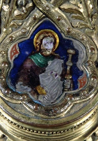 PETRUCCI ANDRES
CALIZ DE S SEGUNDO-DET ESMALTE DE LA BASE-SANTO-S XIV
AVILA, CATEDRAL
AVILA

This image is not downloadable. Contact us for the high res.