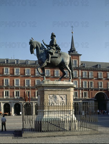 TACCA PIETRO 1577/1640
ESTATUA ECUESTRE DE FELIPE III EN EL CENTRO DE LA PLAZA
MADRID, PLAZA MAYOR
MADRID

This image is not downloadable. Contact us for the high res.