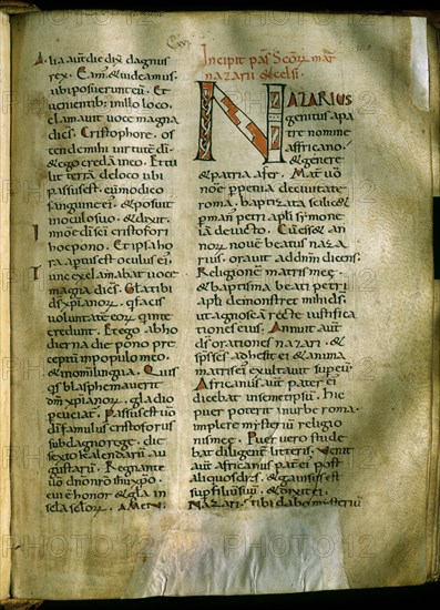 PEDRO CLERIGO
PASIONARIO-S X-48,16,F120R-LETRA CAROLINA-DEDICADO CARD ZELADA 1786
TOLEDO, CATEDRAL BIBLIOTECA
TOLEDO

This image is not downloadable. Contact us for the high res.