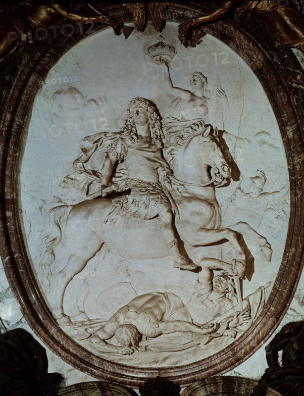 Coysevox, Victoire de Louis XIV sur les ennemis de la France