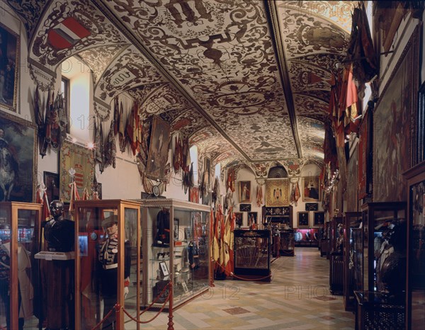 CARBONEL ALONSO
INTERIOR-SALON DE REINOS-BARROCO(HOY CON PIEZAS DEL MUSEO)
MADRID, MUSEO DEL EJERCITO
MADRID