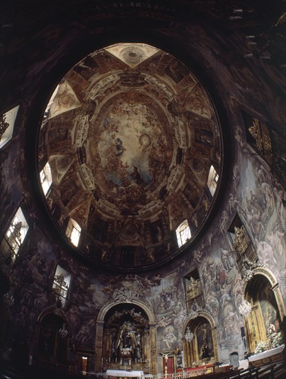 RIZZI-CARREÑO
INTERIOR-CUPULA DECORADA CON FRESCOS-S XVII-BARROCA
MADRID, IGLESIA DE SAN ANTONIO DE LOS ALEMANES
MADRID

This image is not downloadable. Contact us for the high res.
