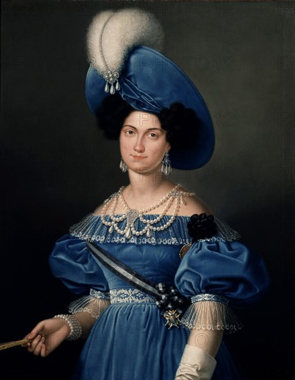 CRUZ Y RIOS LUIS DE 1776/1853
REINA MARIA CRISTINA DE BORBON (1806/1878) - ESPOSA DE FERNANDO VII
MADRID, MUSEO DEL EJERCITO
MADRID