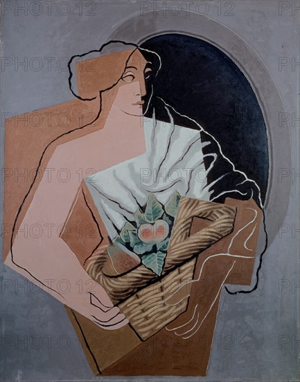 GRIS JUAN 1887/1927
LA FEMME AU PANIER 1927 OLEO-LIENZO
MADRID, COLECCION PARTICULAR
MADRID