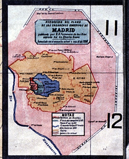 CAÑADA FACUNDO
REDUCCION DEL PLANO DE LOS SUCESIVOS ENSANCHES DE MADRID HASTA 1868
MADRID, BIBLIOTECA NACIONAL
MADRID

This image is not downloadable. Contact us for the high res.