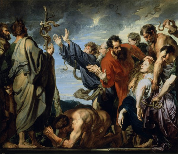 DYCK ANTON VAN 1599/1641
LA SERPIENTE DE METAL-NUM PRADO 1637
Madrid, Museo del Prado