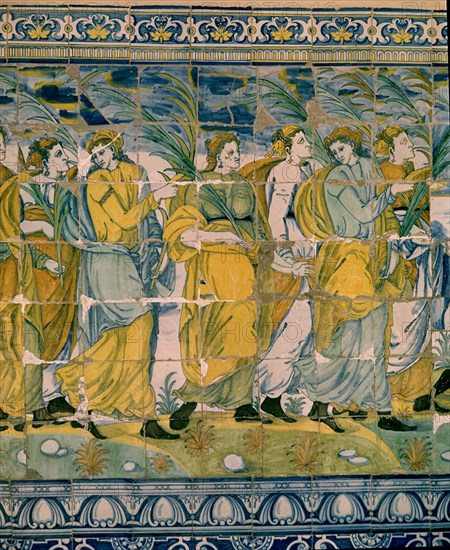 AZULEJO DEL PORTICO S XVI
TALAVERA, BASILICA NTRA SEÑORA DEL PRADO
TOLEDO

This image is not downloadable. Contact us for the high res.