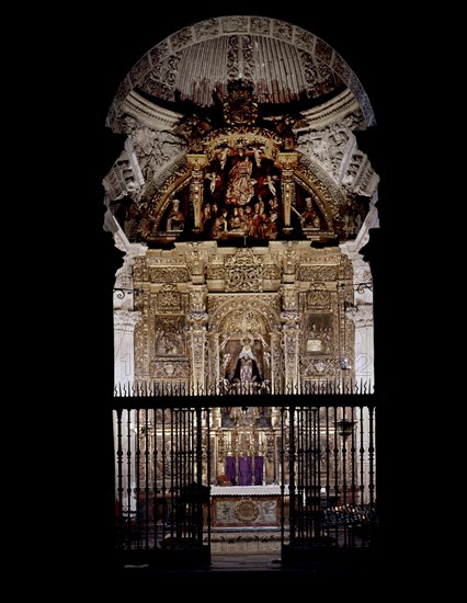 BORJA ANTONIO
CAPILLA DEL REY CASTO-RETABLO BARROCO CHURRIGUERESCO.HACIA 1719
OVIEDO, CATEDRAL DE SAN SALVADOR
ASTURIAS

This image is not downloadable. Contact us for the high res.