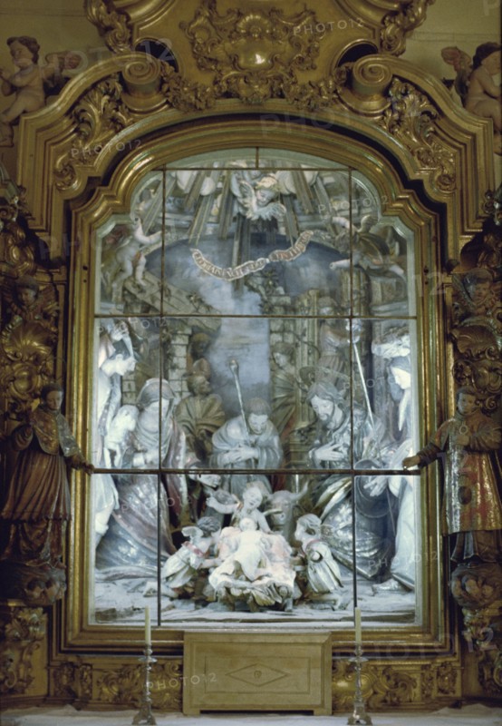 Altar inside the Women Hospital of Cadiz