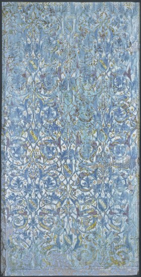 AZULEJO NAZARI-PROCEDE DE JAEN-S XV-PERFILES DE MANGANESO
MADRID, MUSEO ARQUEOLOGICO NACIONAL
MADRID