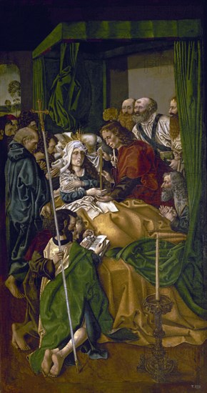 SISLA MAESTRO
EL TRANSITO DE LA VIRGEN-L.2,12X1,13-NºPRADO 1259-CASTELLANO HACIA 1500
Madrid, Museo del Prado