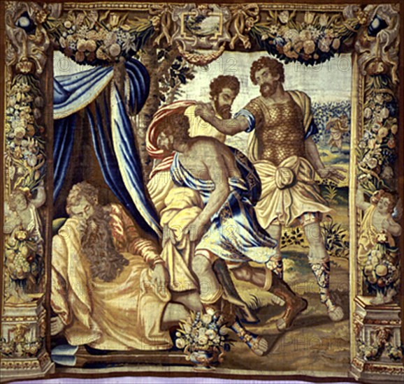 TAPIZ DE MANUFACTURA BELGA-S XVI-HISTORIA DE NOE
CUDILLERO, PALACIO DEL PITO
ASTURIAS

This image is not downloadable. Contact us for the high res.